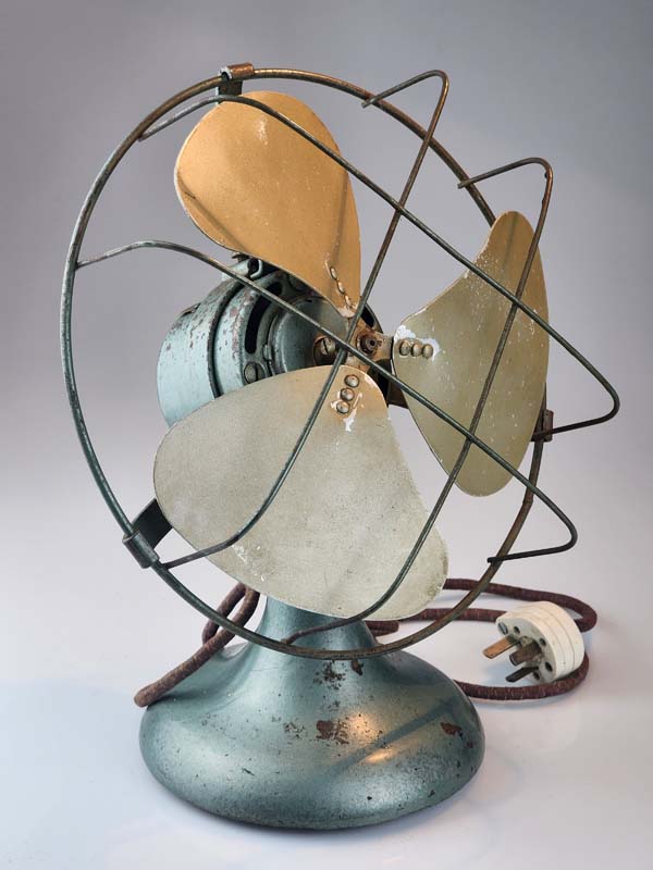 Vintage green Frost electric fan