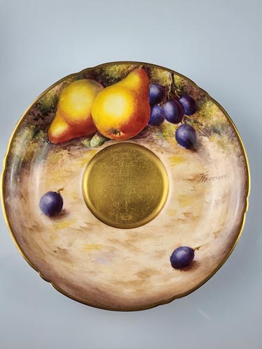 Royal Worcester: Royal Worcester Trio - Fruit