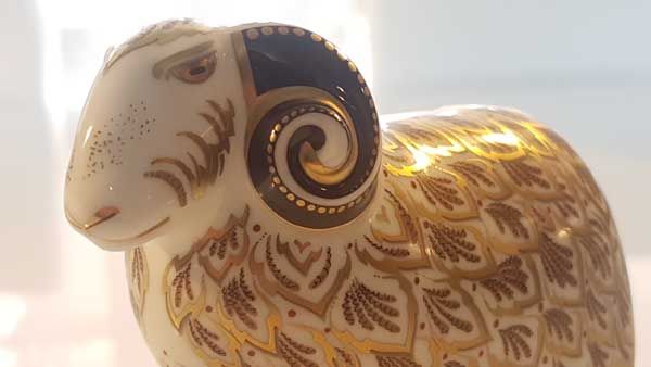 Royal Crown Derby - Kedleston Ram