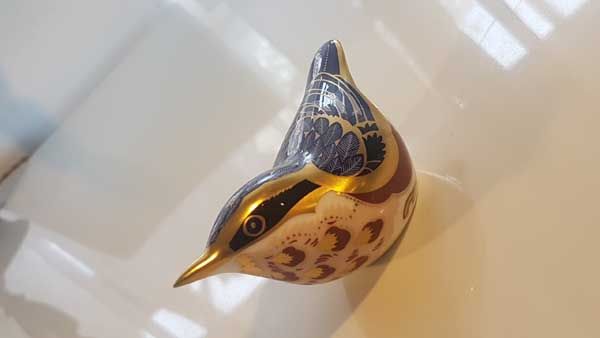 Royal Crown Derby: RCD Nuthatch bird