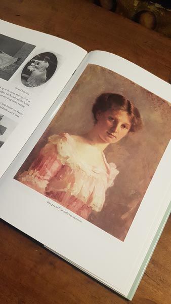 New Zealand Art: W.H.Montgomery Painting - Ina