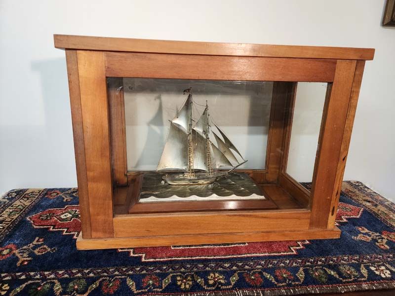 Foreign Silver: Seki Takehiko Sterling Silver Boat