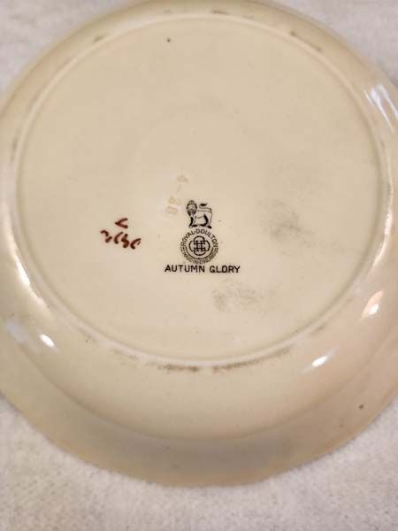 China & Ceramics: Royal Doulton Autumn Glory Bowl