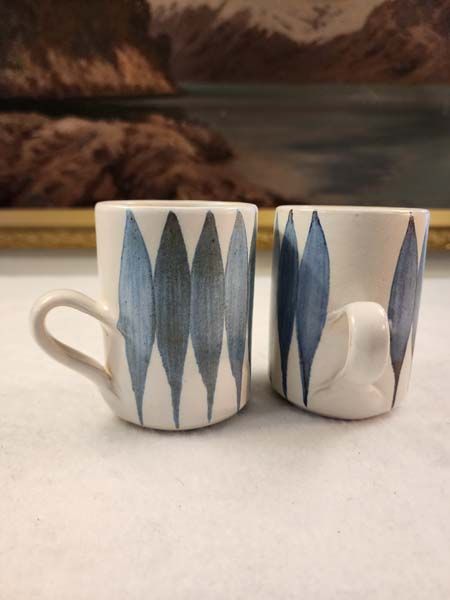 Hanmer pottery: Hanmer pottery mugs