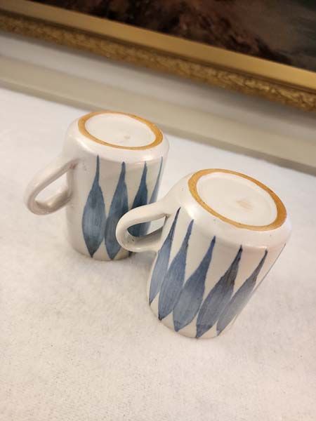Hanmer pottery: Hanmer pottery mugs