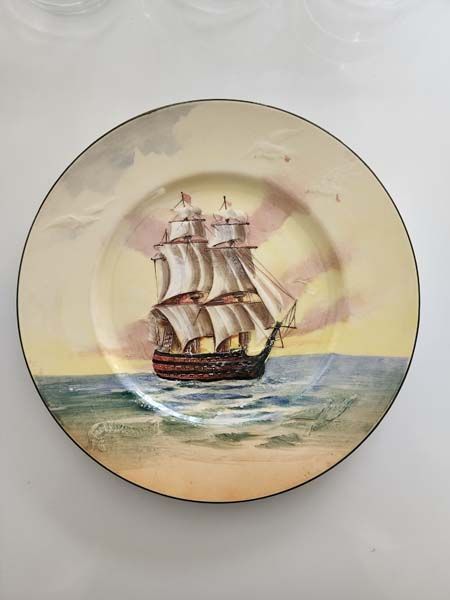 Doulton Famous Ships, Flagship of Lord Nelson at Trafalgar