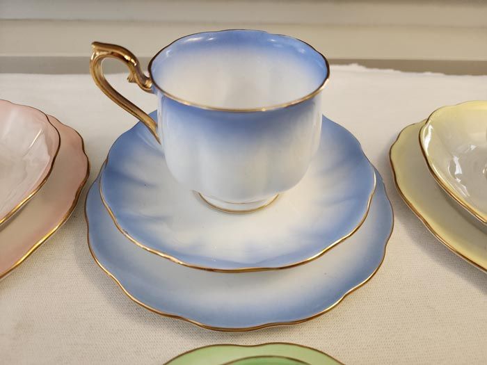 China & Ceramics: Royal Albert - Rainbow trios