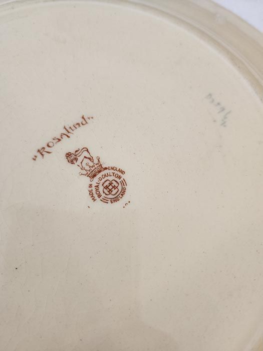 Royal Doulton: Royal Doulton Shakespeare, Rosalind plate