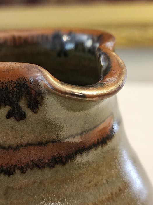 - Signed studio pottery: Carl Vendelbosch - Pottery jug