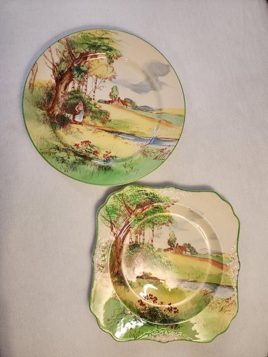 Doulton Springtime plates D4933