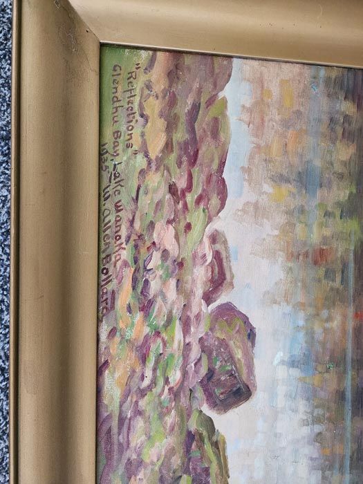 New Zealand Art: Allan Bollard - Glendhu Bay Lake Wanaka