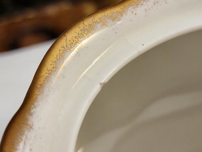 Royal Albert: Royal Albert - Old English Rose HEAVY GOLD