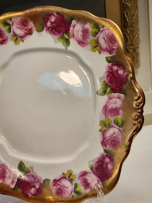 Royal Albert: Royal Albert - Old English Rose HEAVY GOLD