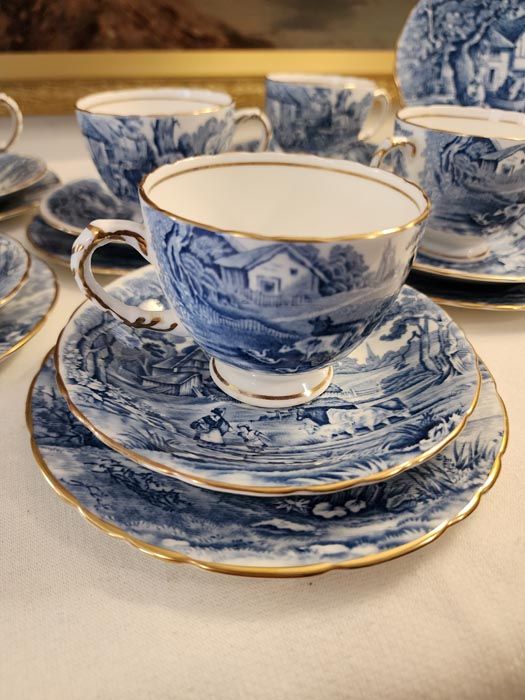 - Other: H & M Sutherland Rural Scenes - 6 place Tea Set