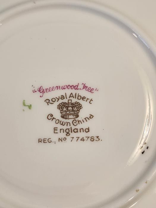 China & Ceramics: Royal Albert - Greenwood Tree Trio