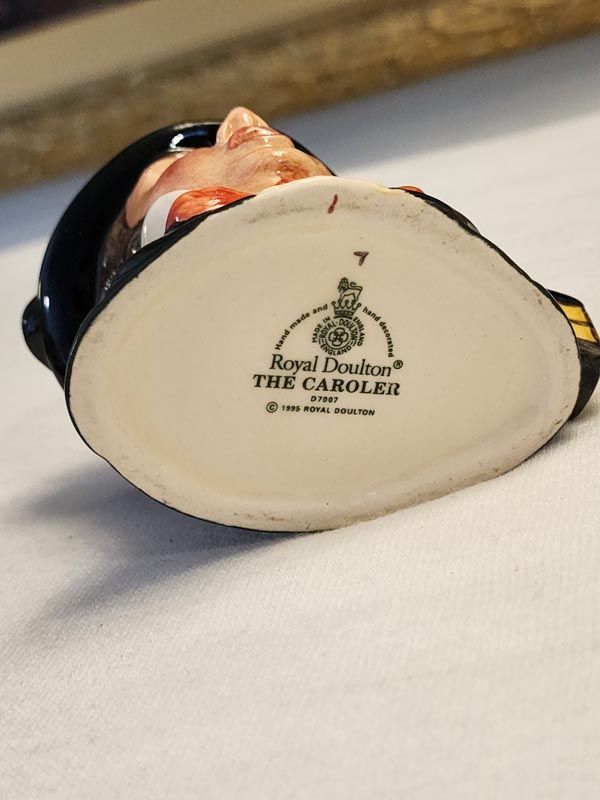 China & Ceramics: The Caroler D7007 - Royal Doulton Character Jug