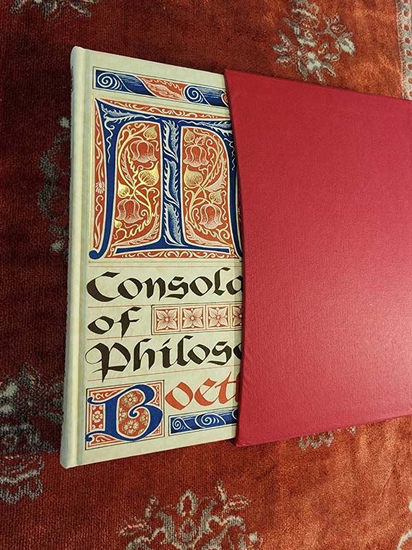 Books: Folio Society: The Consolation of Philosophy.