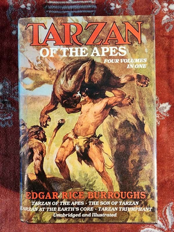 Childrens books: Tarzan Of The Apes (4 Vols in one)