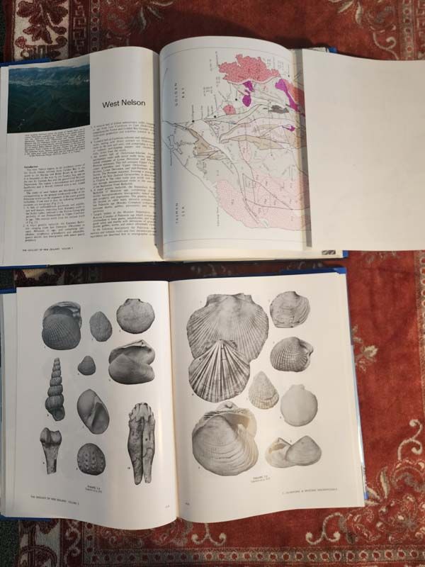 Books: The Geology Of the New Zealand V1 & V2 