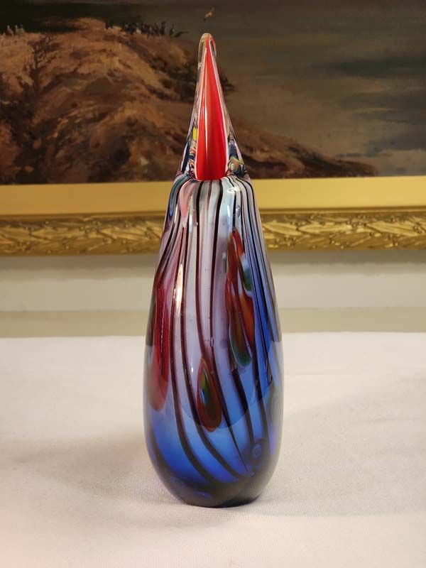 Glass: Murano art glass vase