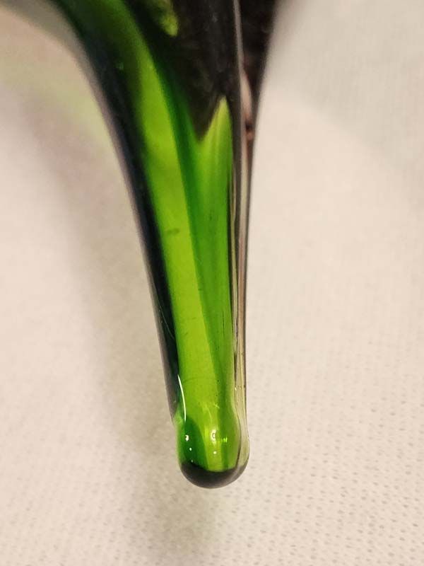 Glass: Murano art glass vase