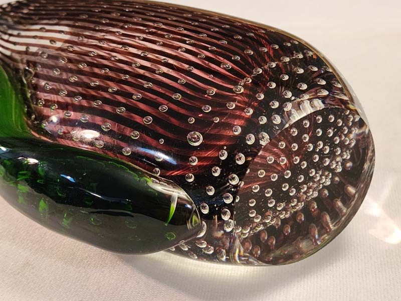 Glass: Murano art glass vase