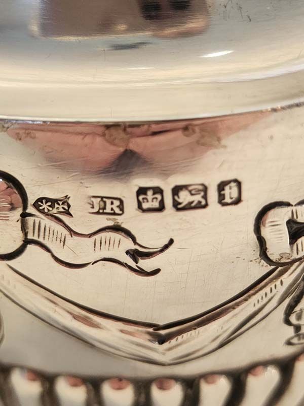 Sterling Silver: Sterling Silver Tea Set 1898