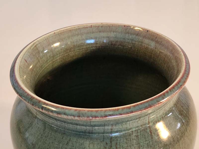 - Signed studio pottery: Olive Jones Vase