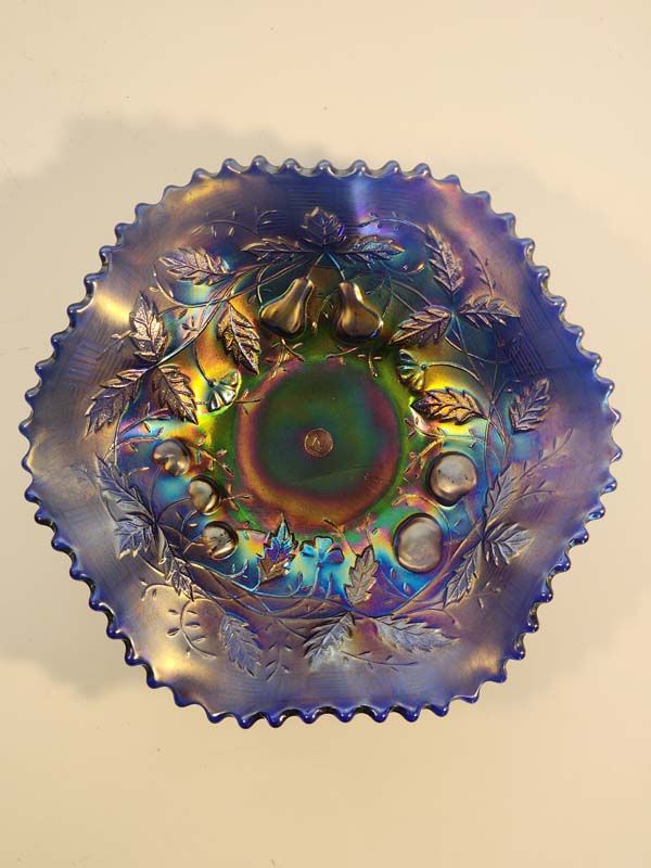 Glass: Carnival Glass Pears & Cherries