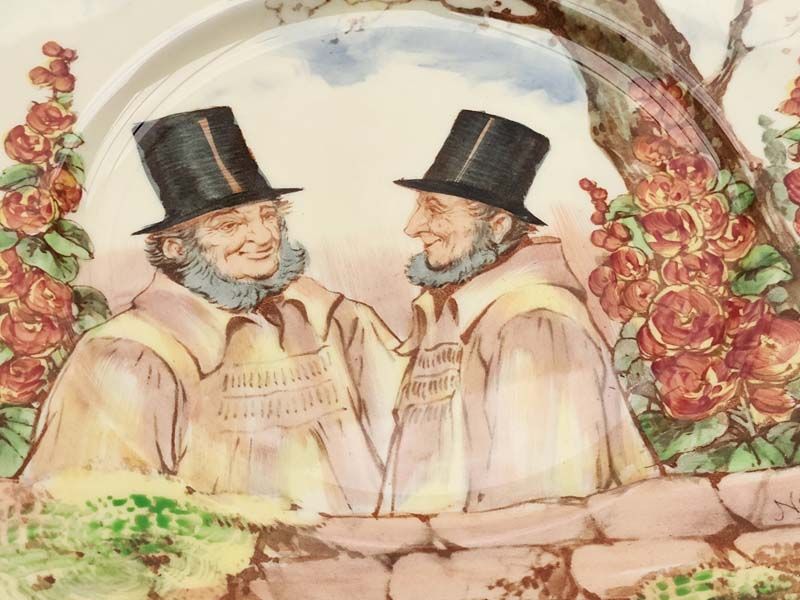 China & Ceramics: Royal Doulton Zunday Zmocks plate