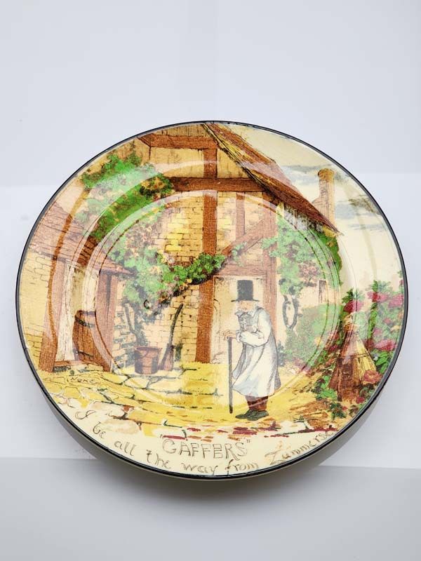 Doulton Gaffers plate D4210