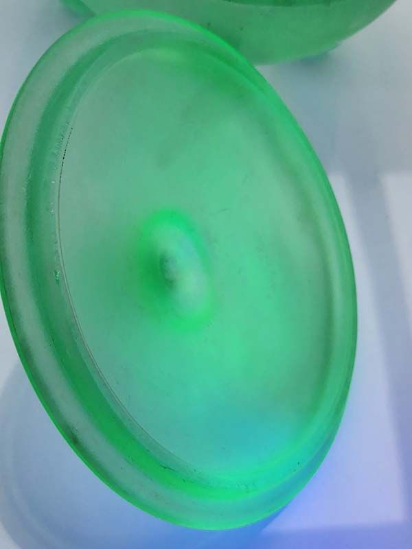Vintage & Retro: Uranium Art Deco Glass Bowl