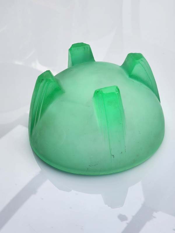 Vintage & Retro: Uranium Art Deco Glass Bowl