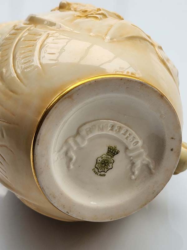 China & Ceramics: Burslem Vellum Gladstone Jug - 1894