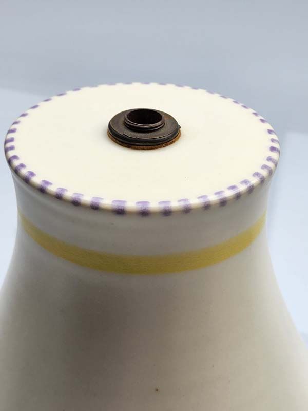 China & Ceramics: Poole pottery lamp base