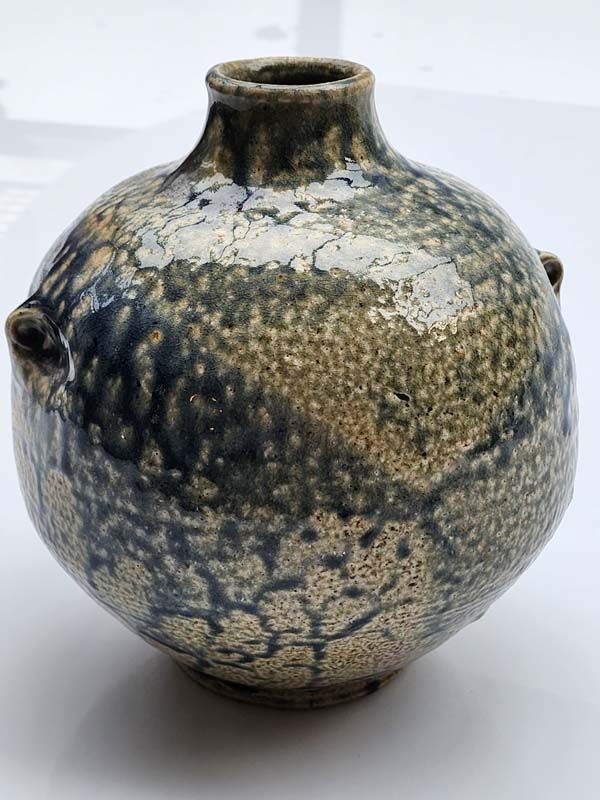 Hilary Lakeman salt glazed vase