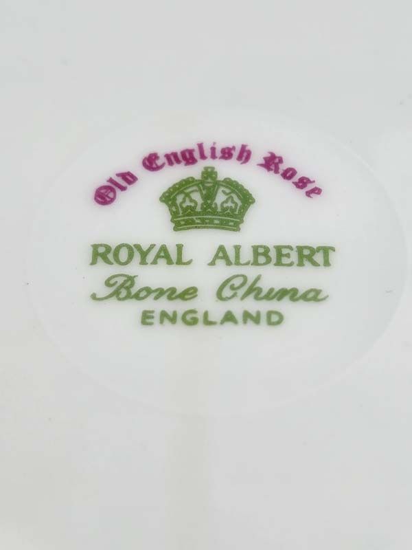 China & Ceramics: Old English Rose Plate