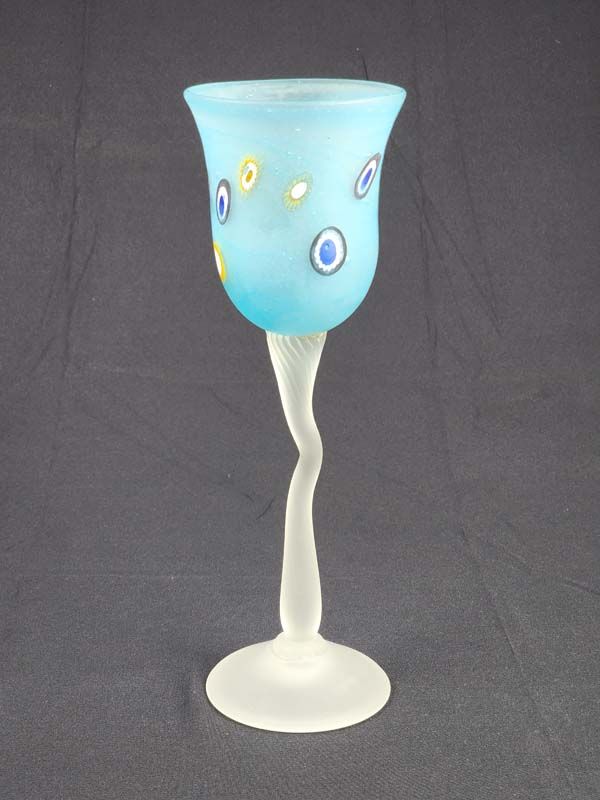 Lynette Campbell Glass Goblet, 1998.