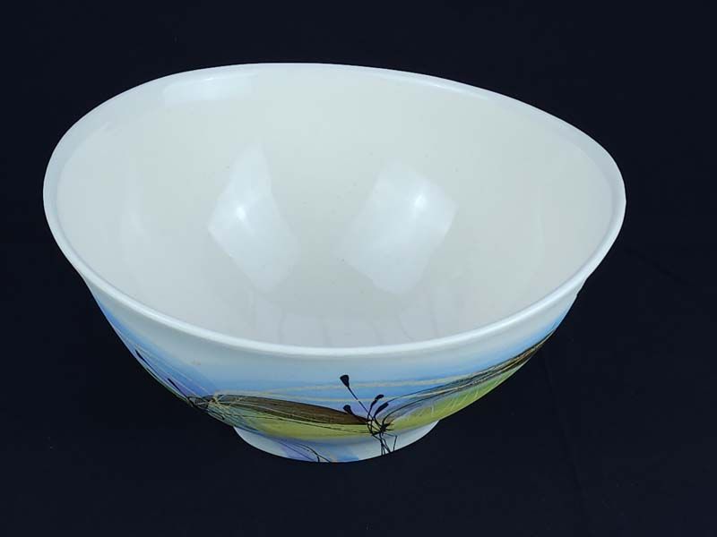 - Signed studio pottery: Royce McGlashen art bowl