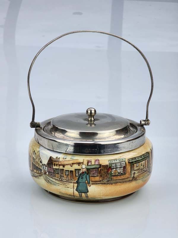 Doulton Dickensware sugar bowl - Mr Micawber