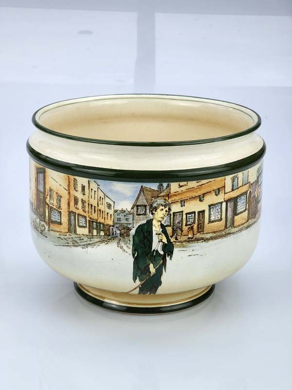 China & Ceramics: Royal Doulton Dickens Jardiniere 