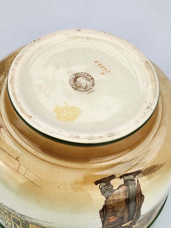 China & Ceramics: Royal Doulton Dickens Jardiniere 