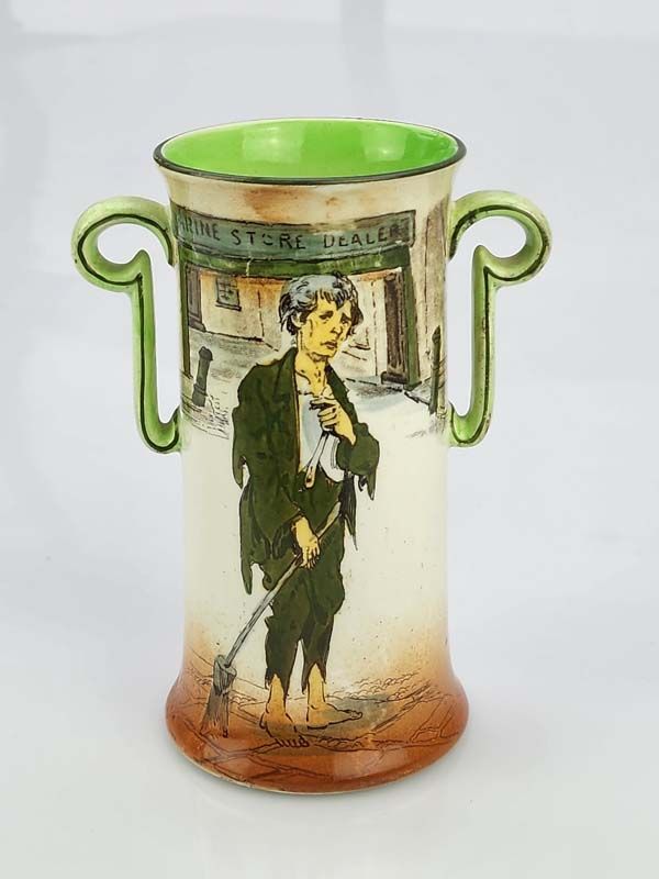 Doulton Dickensware vase - Poor Jo