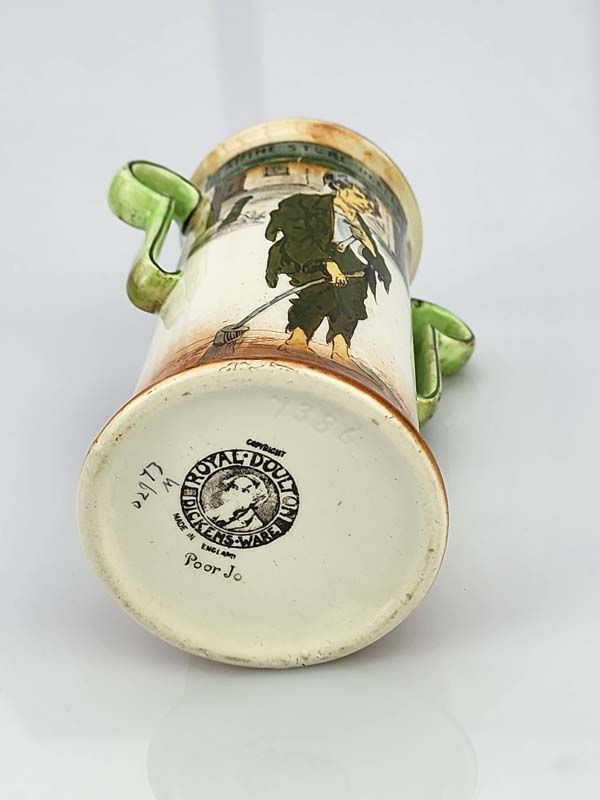 Royal Doulton: Royal Doulton Poor Jo vase