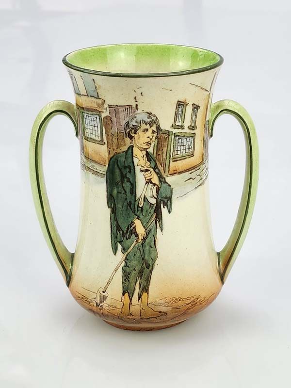 Doulton Dickensware vase - Poor Jo