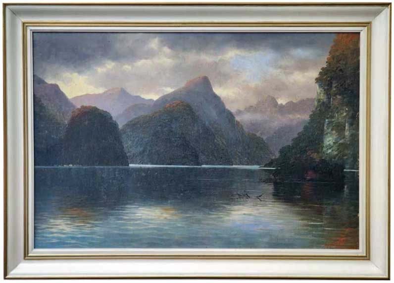 New Zealand Art: J D Perret - The Remarkables