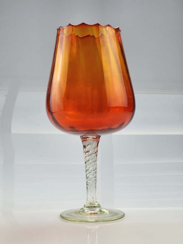 Vintage Goblet, orange