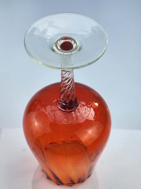 Vintage & Retro: Vintage Goblet - orange