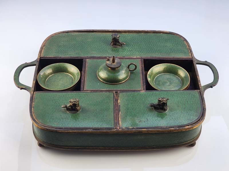 Asian items: Opium Smoking Tray