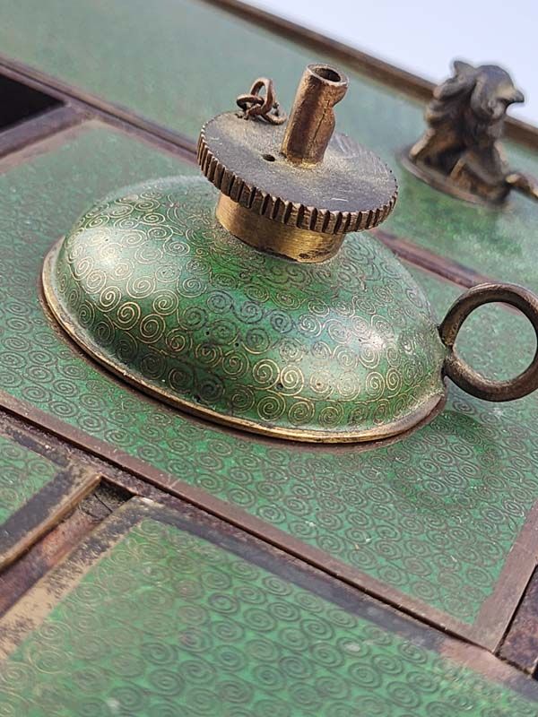 Asian items: Opium Smoking Tray